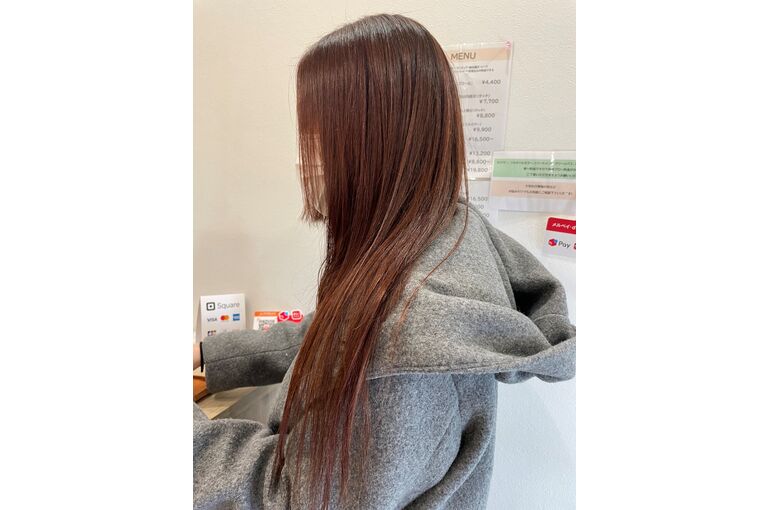 ロングレッド系カラー新規